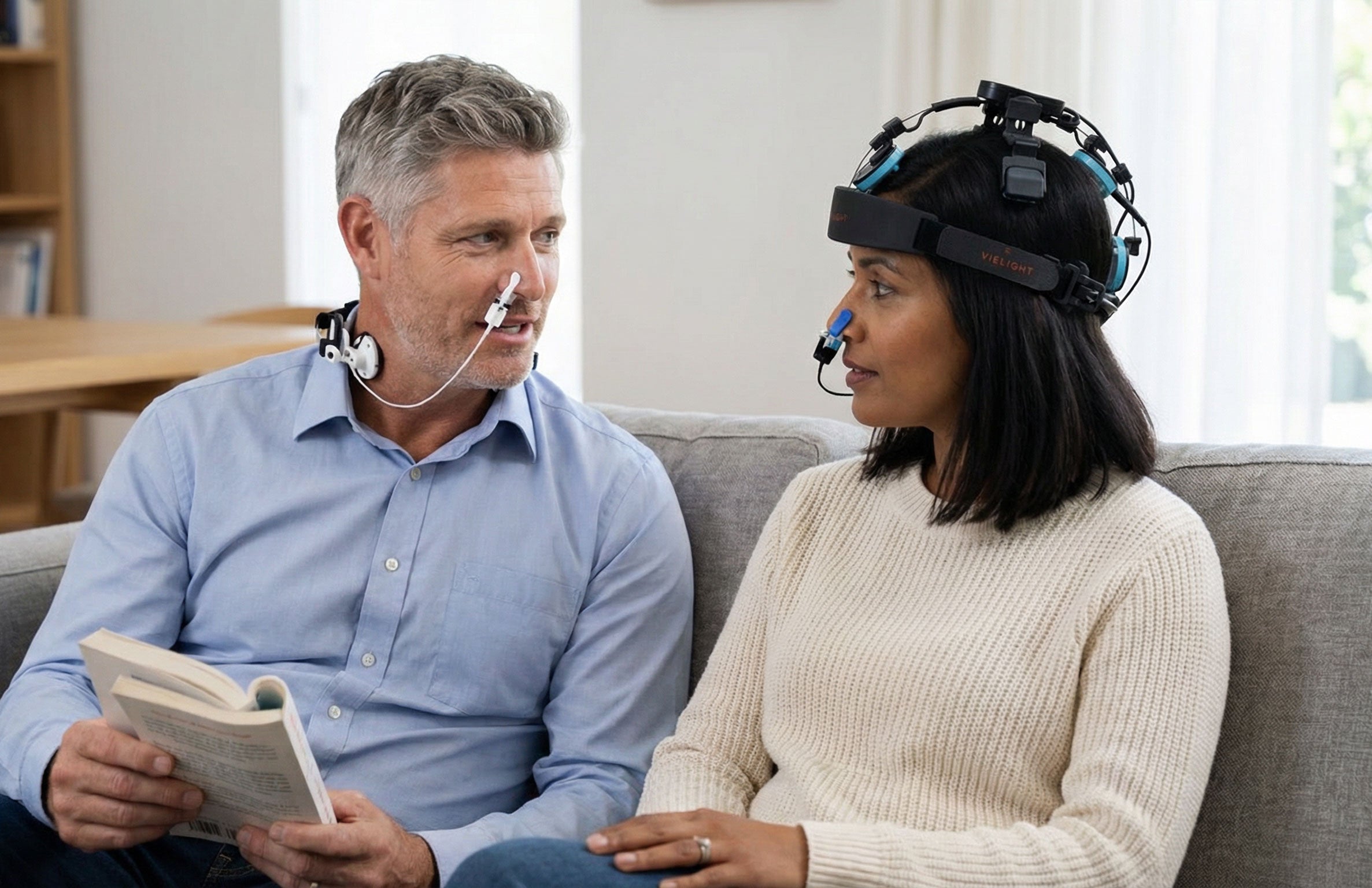 Vielight devices in use at home