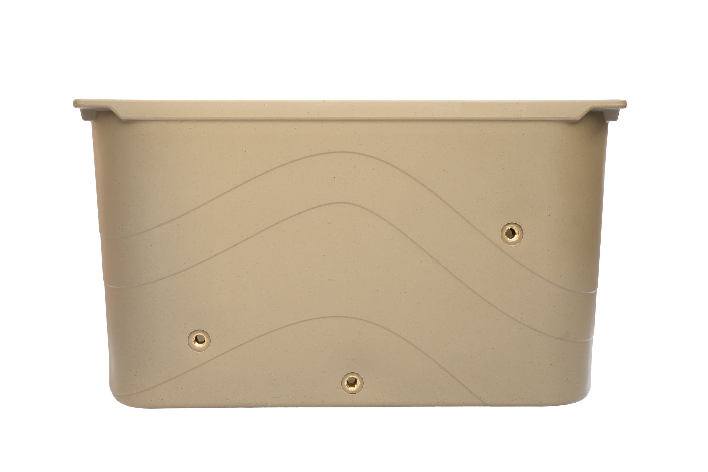 Frozin tan cold plunge tub, open #Color_Tan