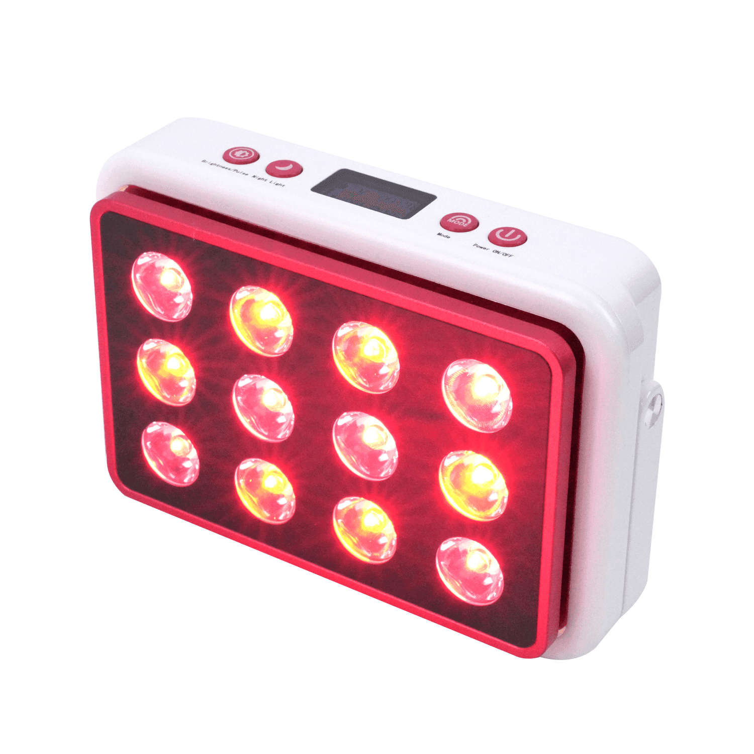 MitoPRO Mobile handheld red light device, front LED view