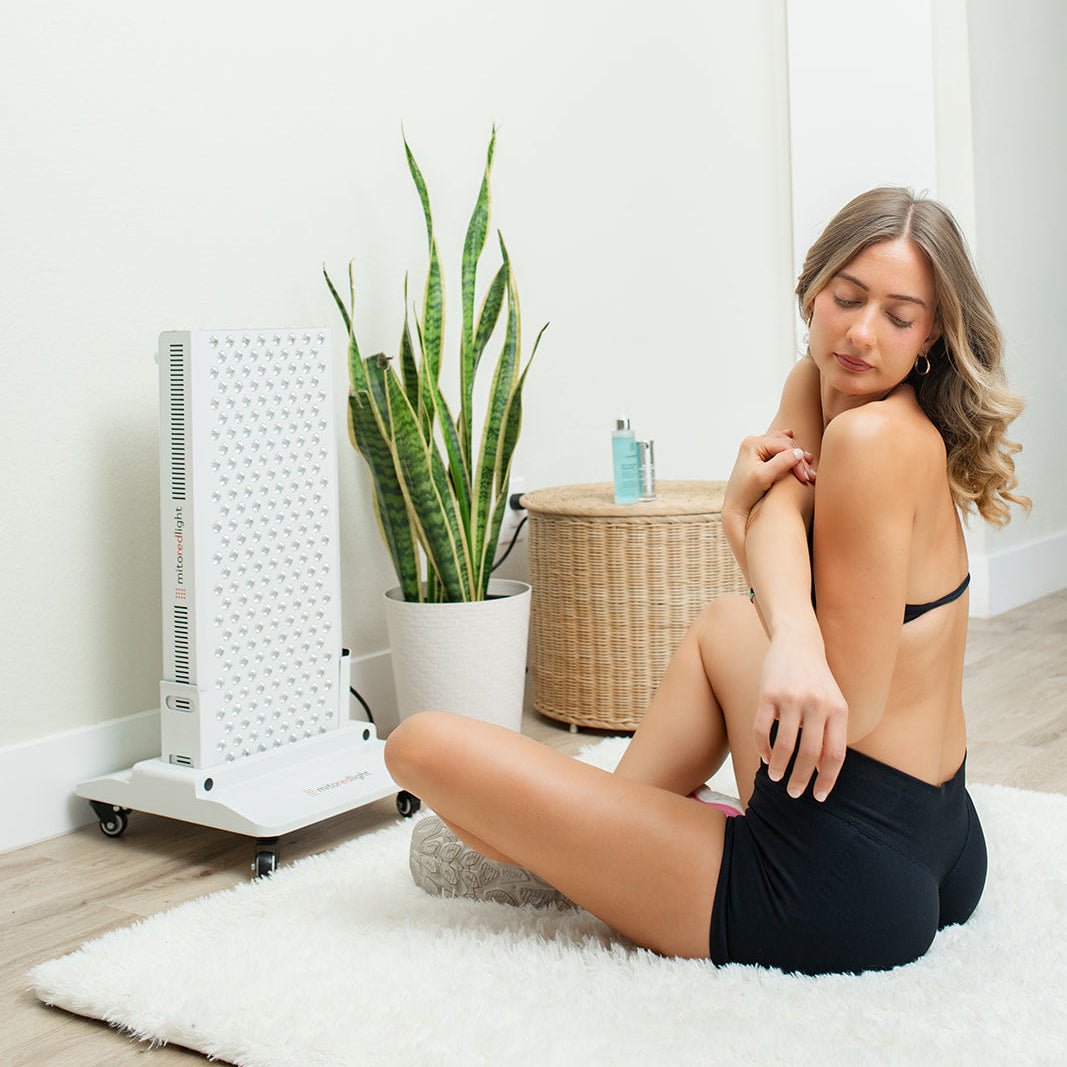 Sitting beside the MitoPRO+ panel at home