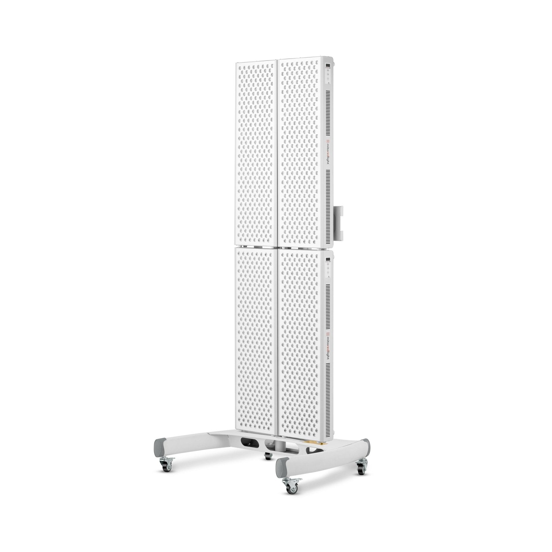 MitoPRO+ panels folded on the mobile stand