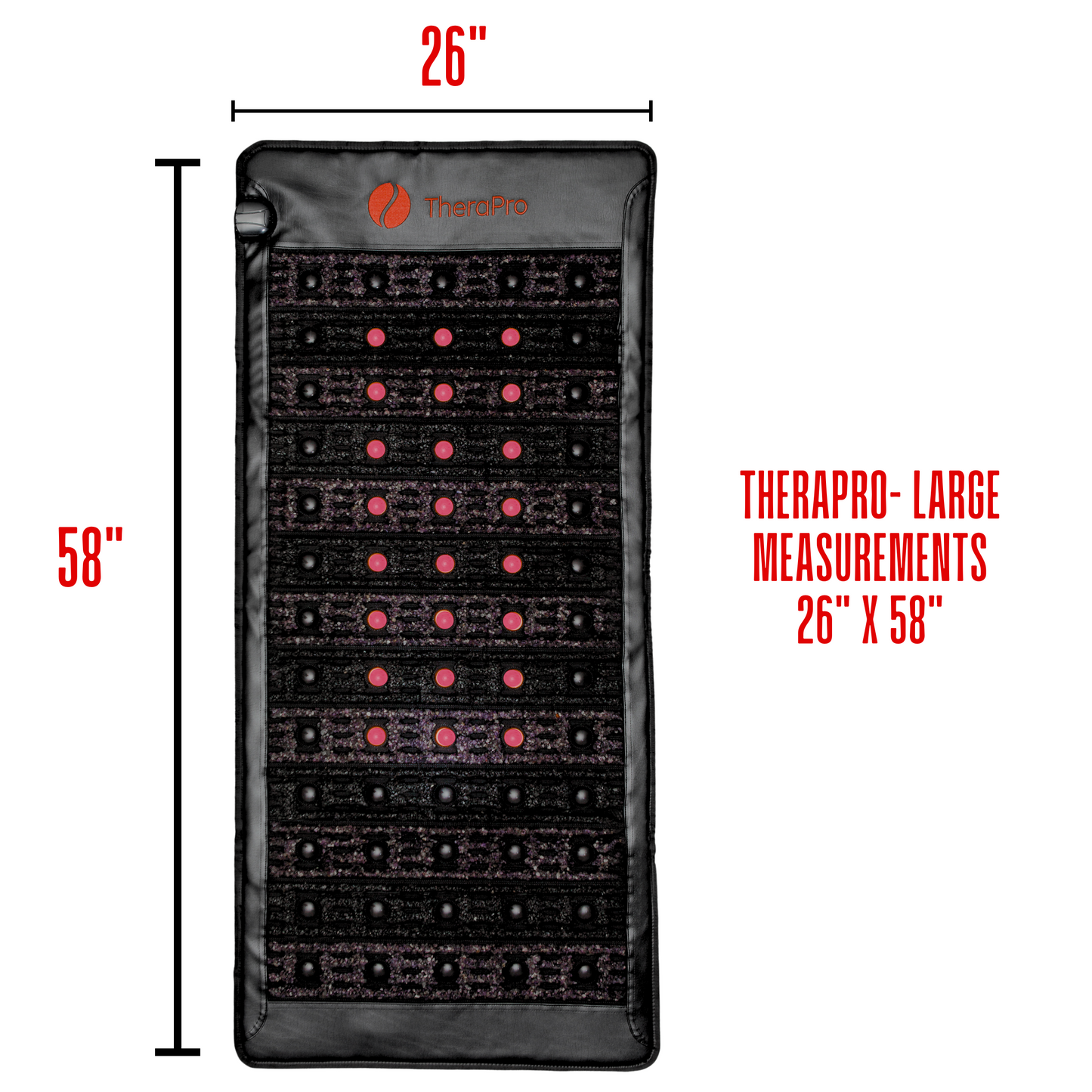 TheraPro Recovery Pad — Large (PEMF, Infrared & Red Light)
