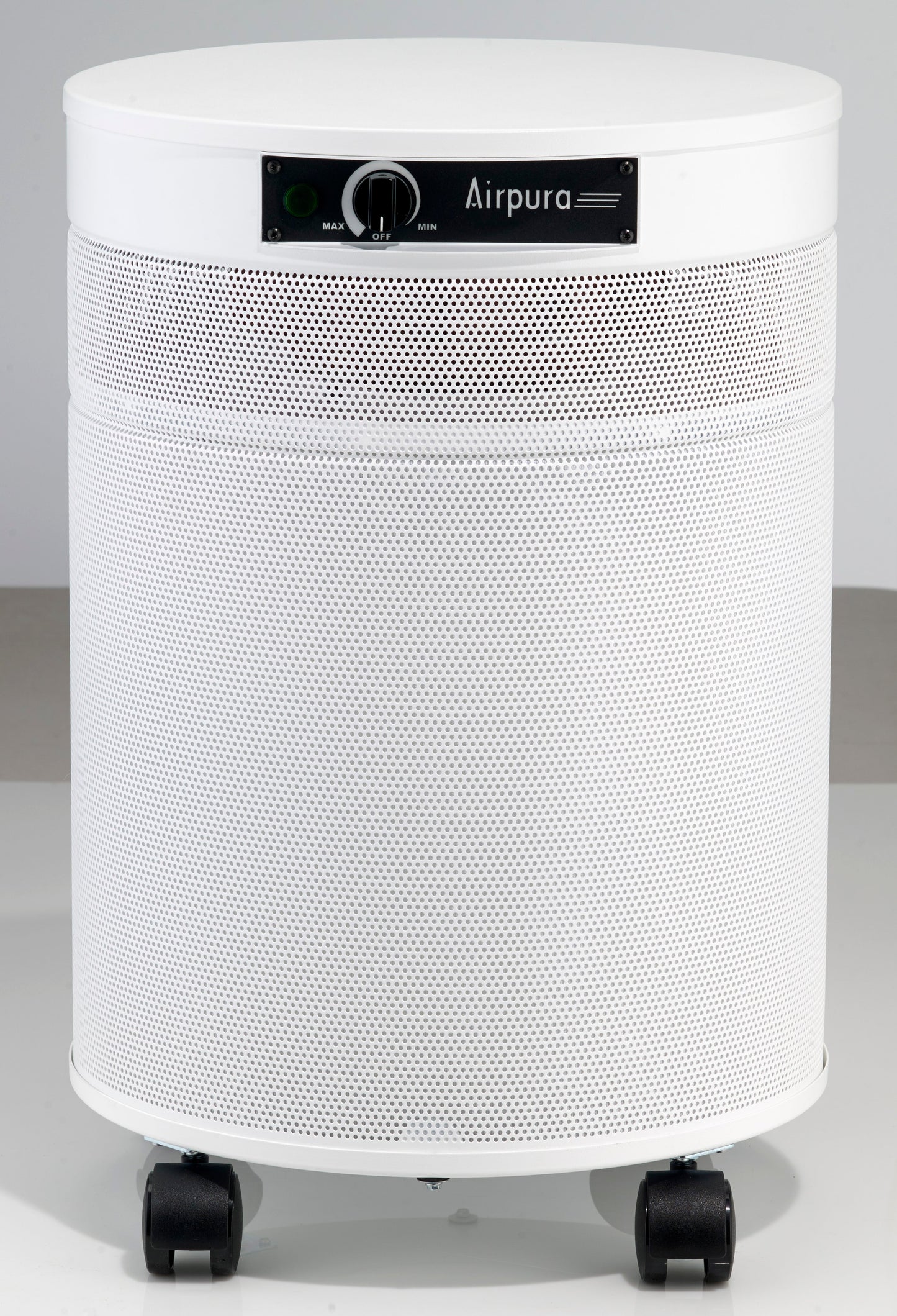 Airpura Comprehensive air purifier, white finish, front view