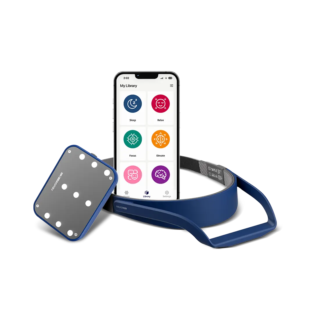 NeuroVIZR device with companion app