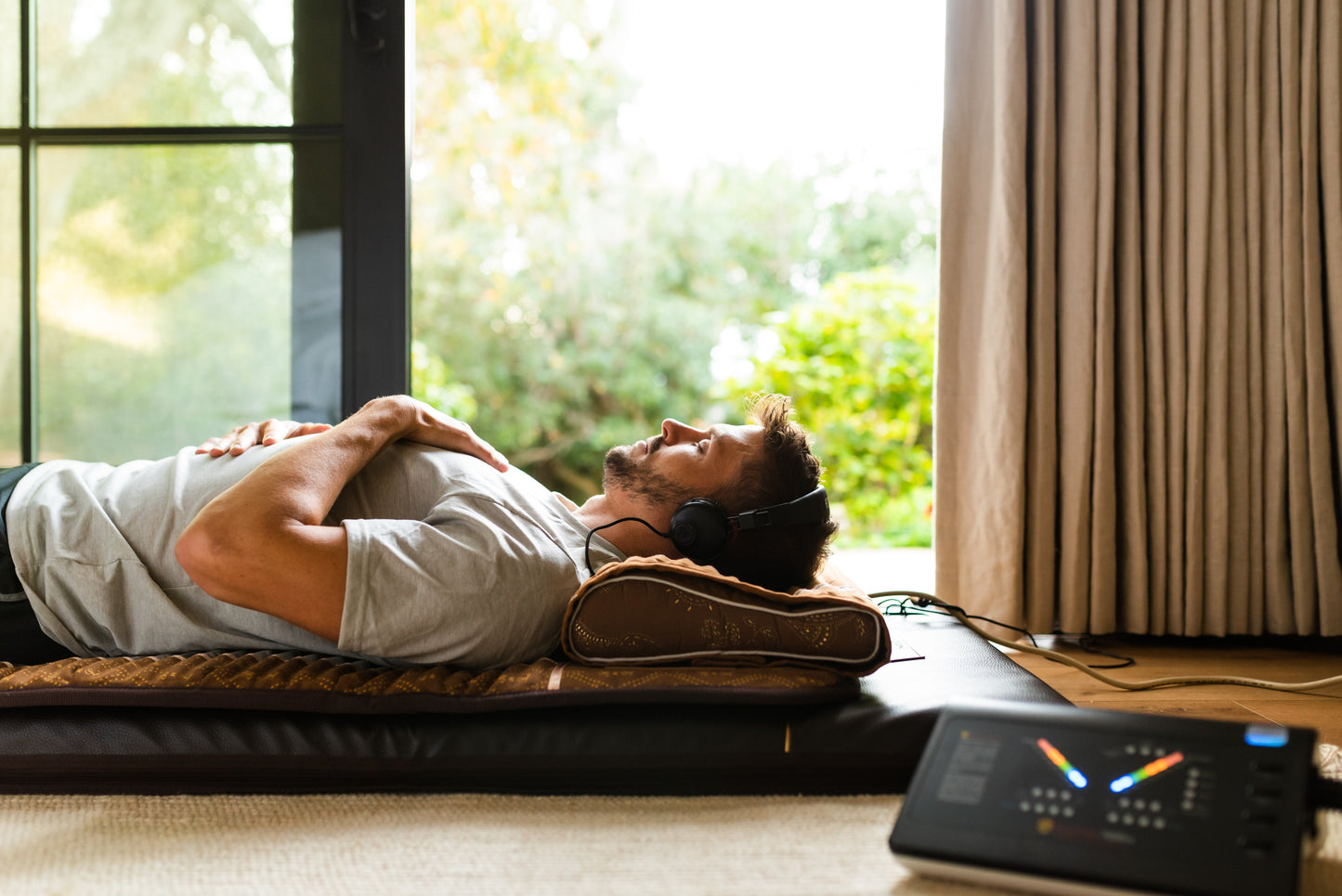 BioAcoustic Pro set in use, full length