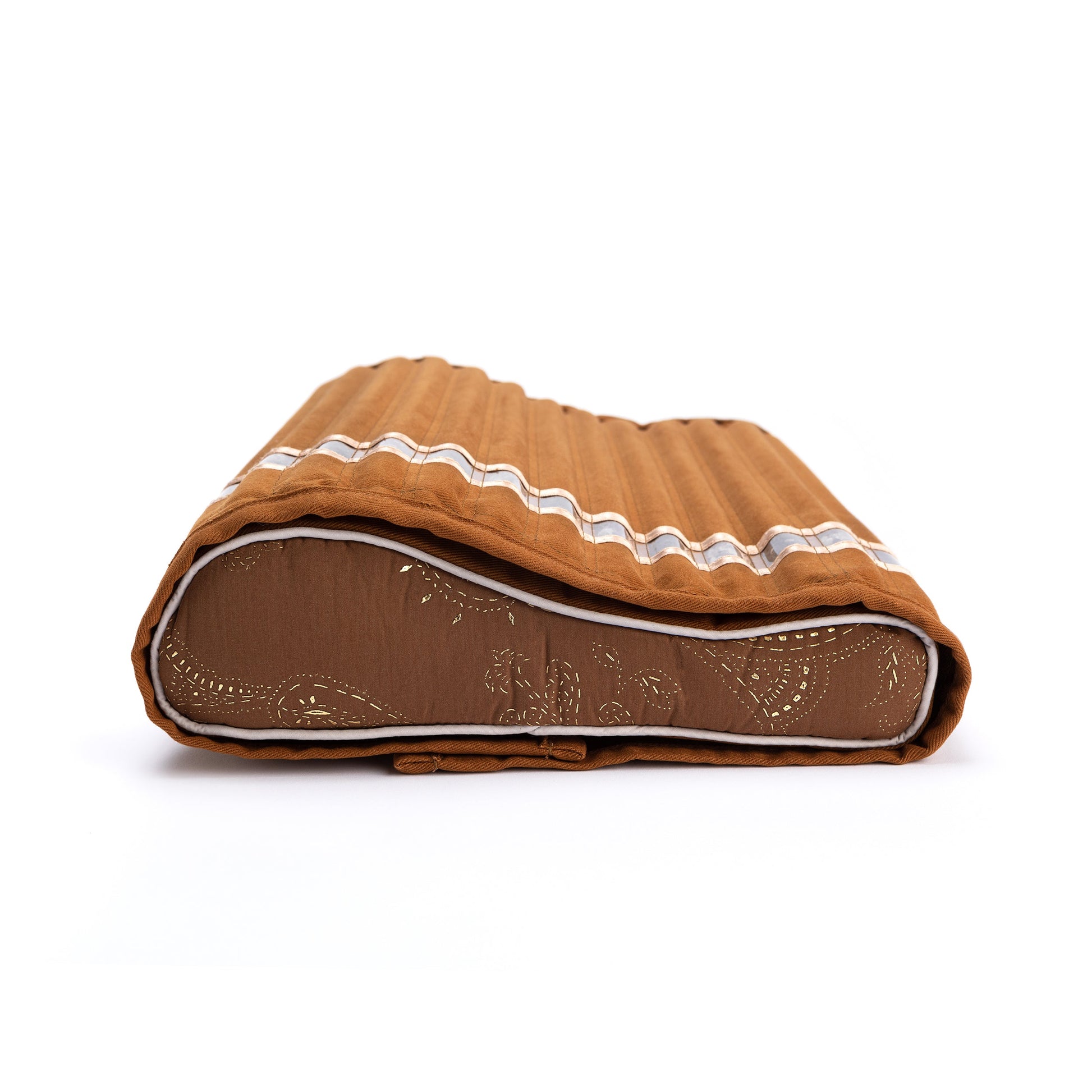 BioMat amethyst pillow, side view