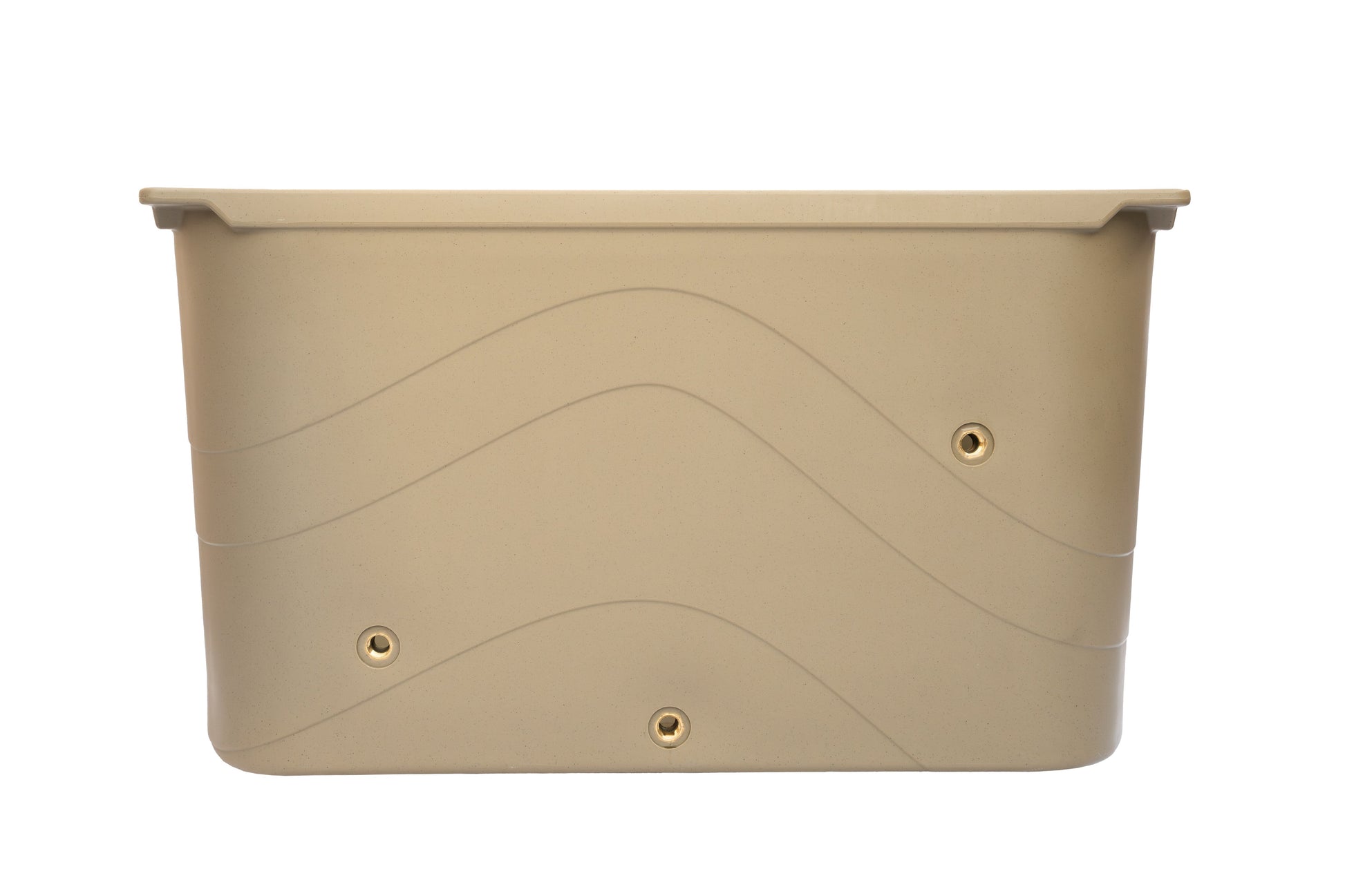 Frozin 400 Cold Plunge Tub in Tan, side view #Color_Tan