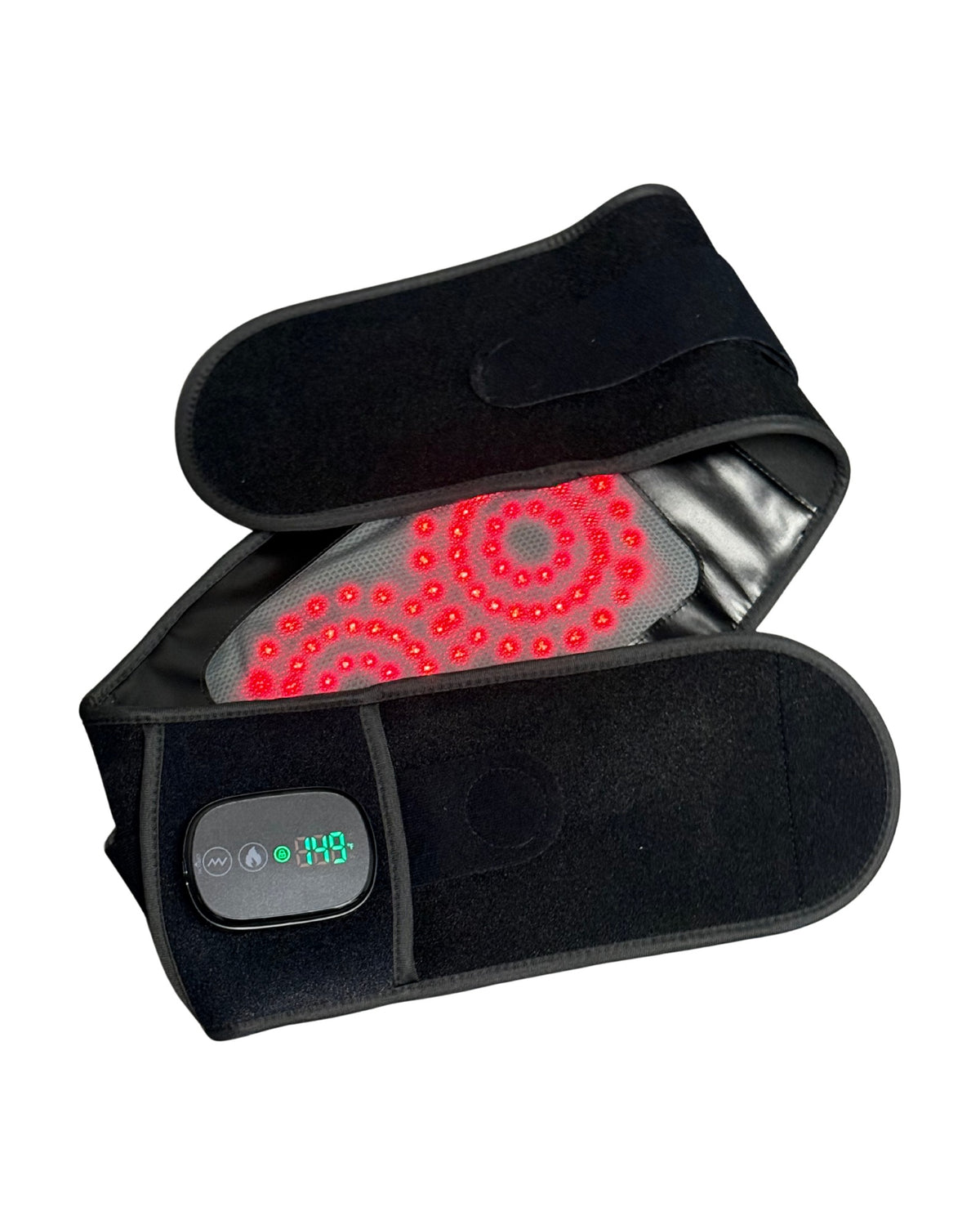 TheraBelt with red LED panel and controller