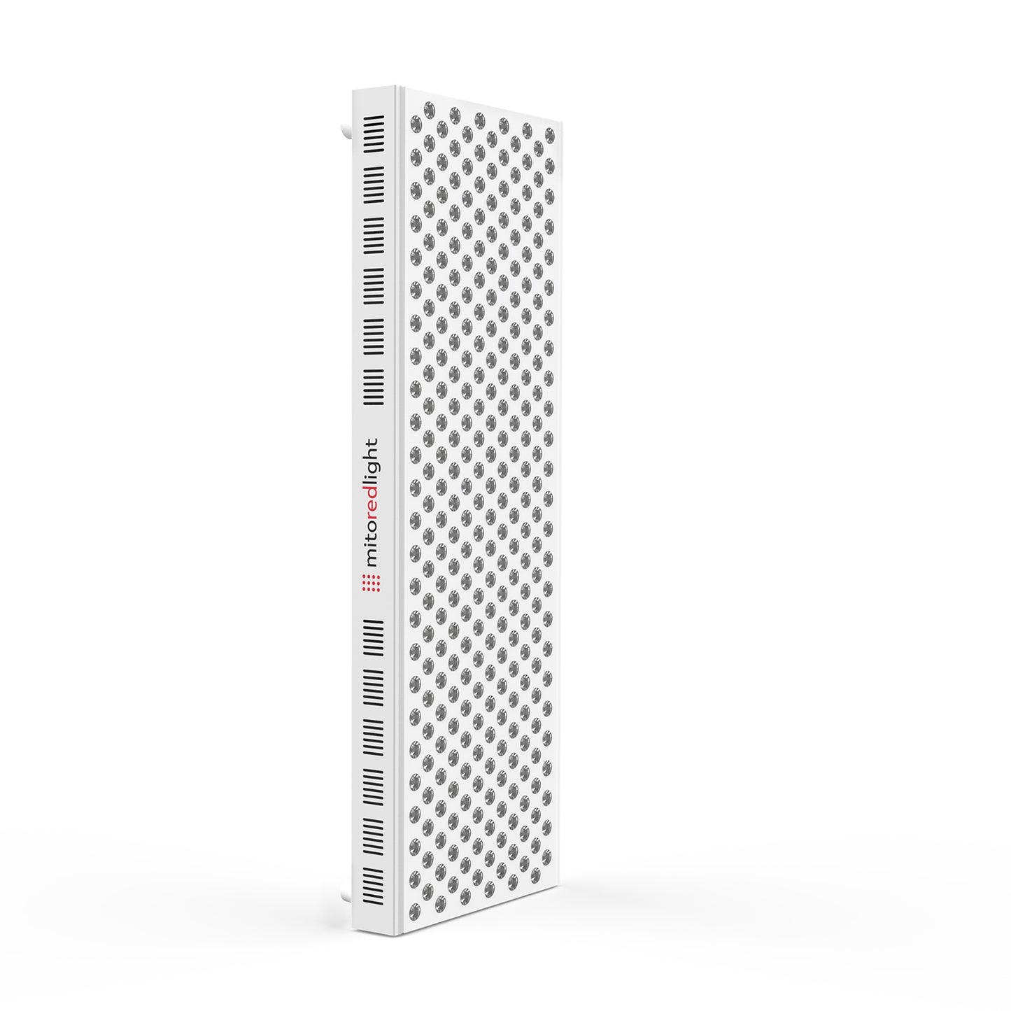 MitoMEGA 2.0 panel side view showing LED array