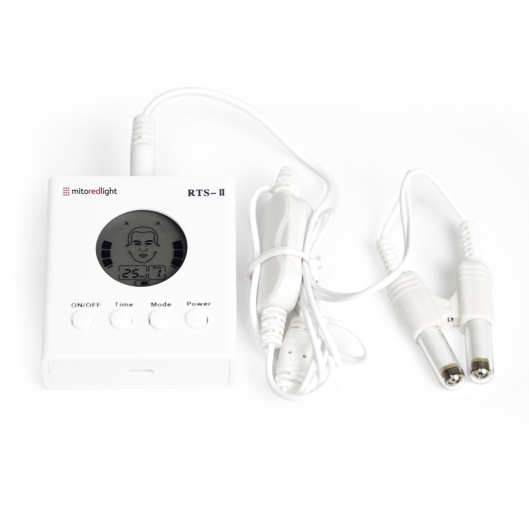 MitoMIND RTS-II unit with dual intranasal applicators and cables