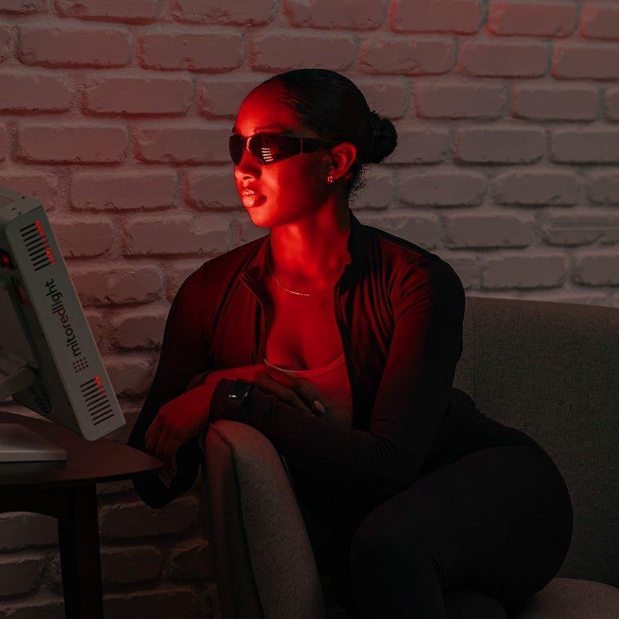 Relaxing in MitoPRO+ red light