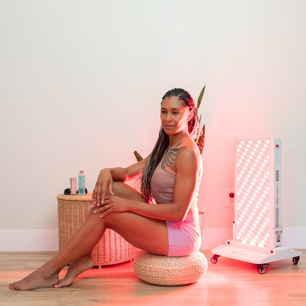 Red light session with the MitoPRO+ panel