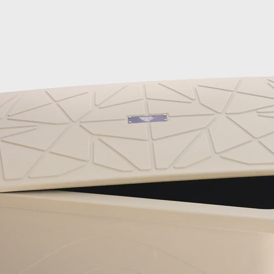 Frozin Complete Cold Plunge System grey granite demonstration video #Color_Grey Granite