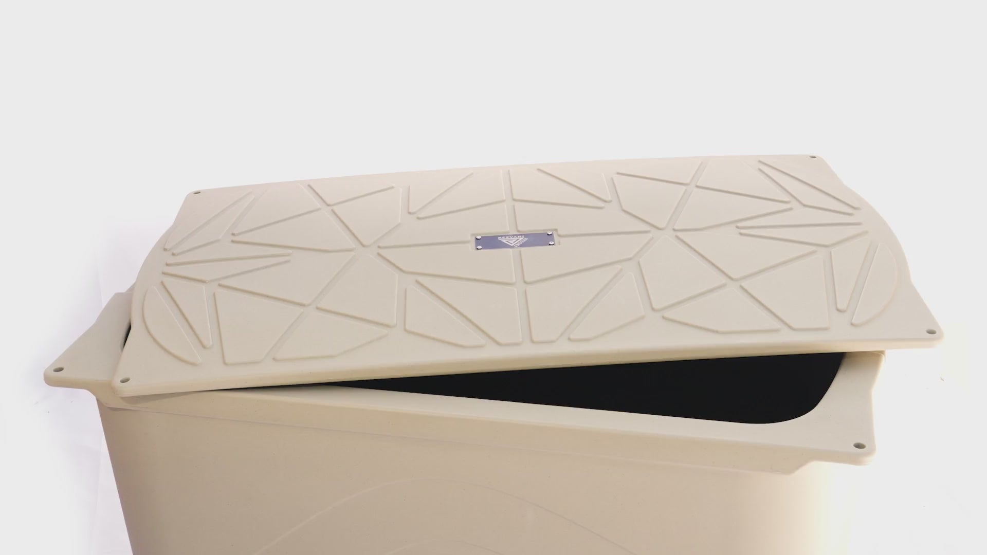 Frozin Complete Cold Plunge System white granite demonstration video #Color_White Granite